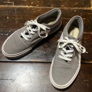 Airwalk Rieder Pro Grey Size 9.5 Lace Up Shoes Canvas